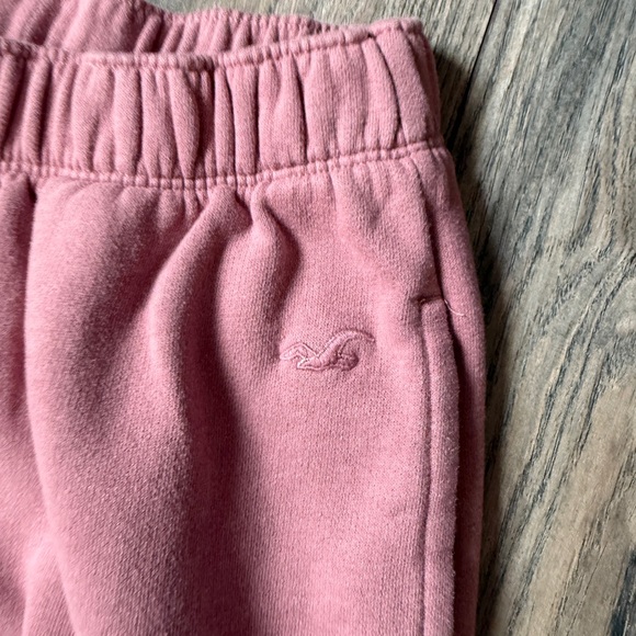 Hollister XS Short Dusty Rose wide leg sweatpants - Picture 3 of 5